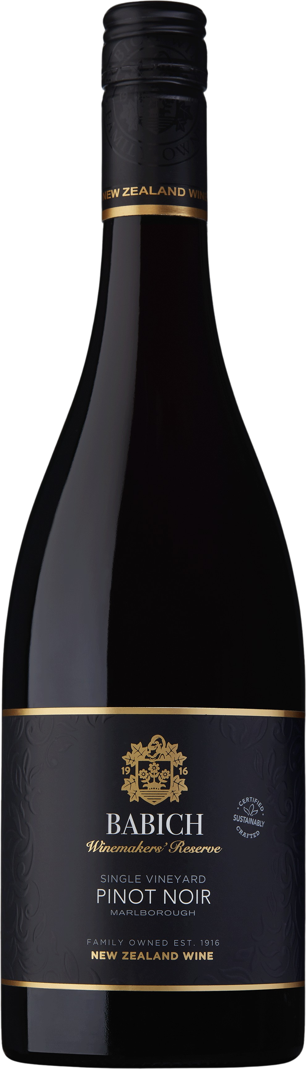 Babich Winemakers' Reserve Pinot Noir 2023 Marlborough bottle